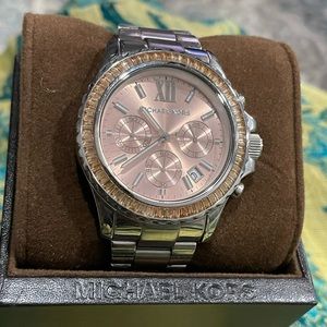 MK watch Silver
